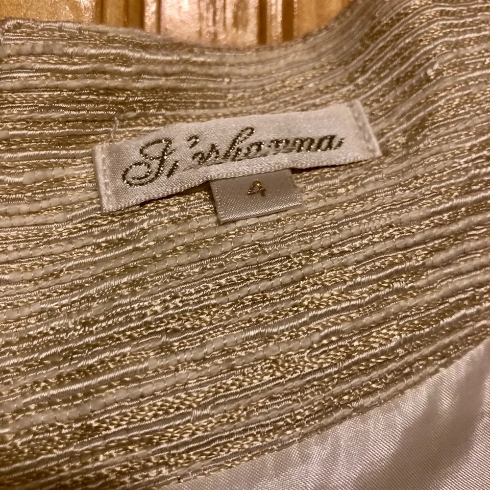 Shoshanna Yellow Tweed Dress Size 4